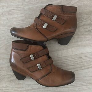 Taos leather booties/boots